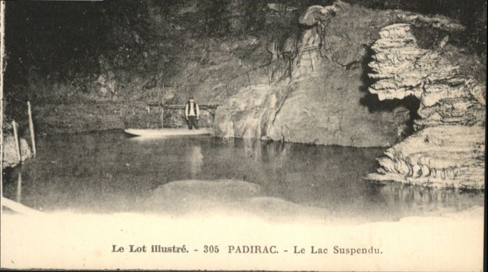 Padirac Höhle Grotte Lac Suspendu