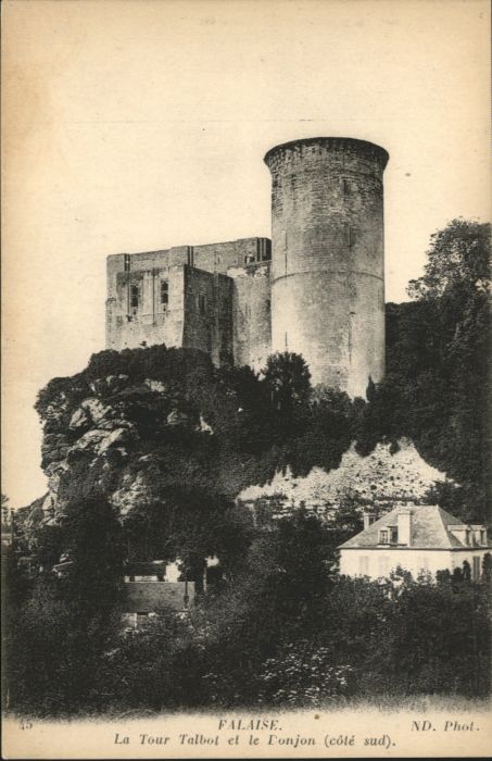 Falaise Calvados Tour Talbot Donjon
