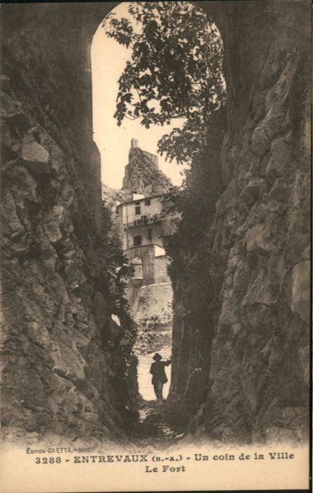 Entrevaux Coin Ville Fort