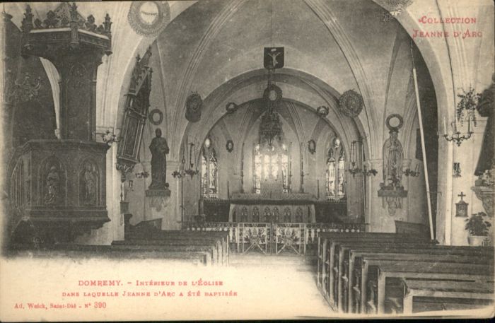 Domremy-la-Pucelle Vosges Eglise Jeanne d_Arc