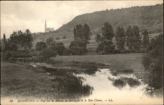 Domremy-la-Pucelle Vosges Meuse Basilique Bois Chenu