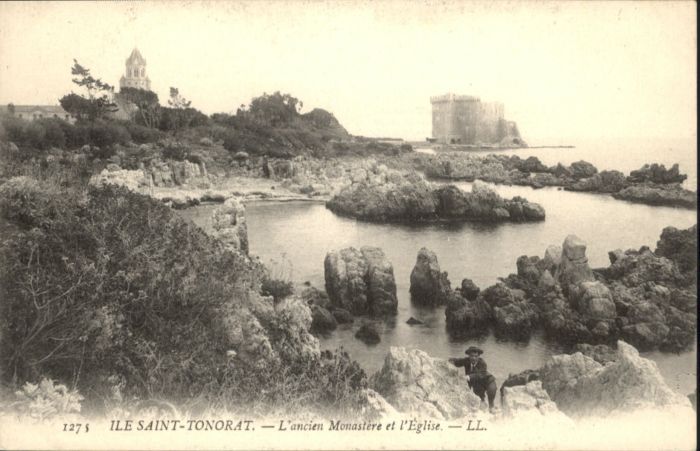 Ile Saint-Honorat Alpes Maritimes Tonorat Monastere Eglise