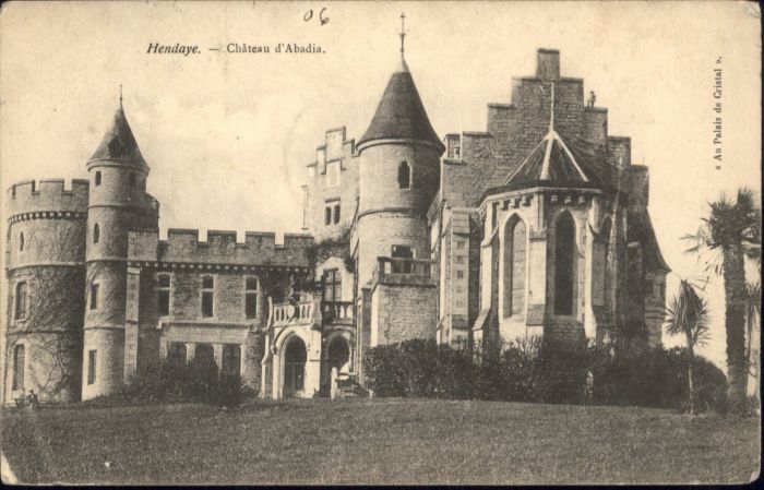 Hendaye Pyrenees Atlantiques Chateau Abadia