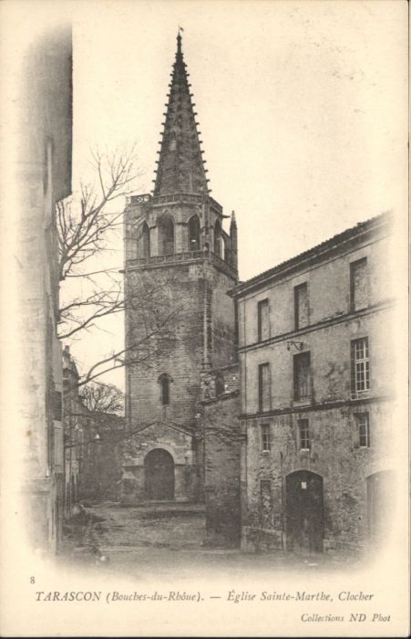 Tarascon Bouches-du-Rhone Tarascon Eglise Sainte-Marthe