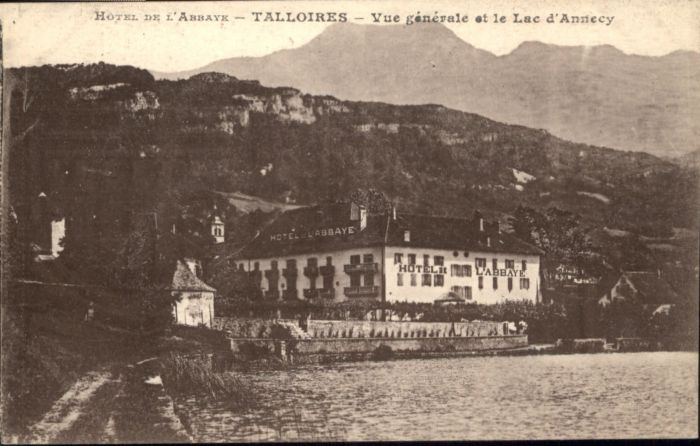 Talloires Lac d_Annecy Hotel de l'Abbaye