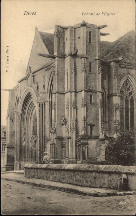 Dives Portail Eglise