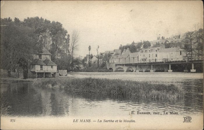 Le Mans Sarthe Moulin