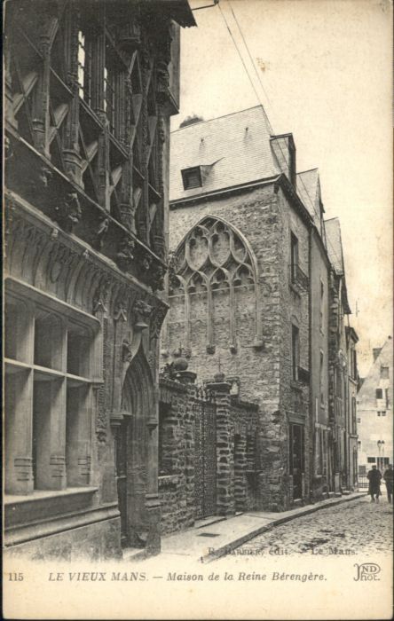 Le Mans Sarthe Le Mans Le Vieux Mans Maison Reine Bere