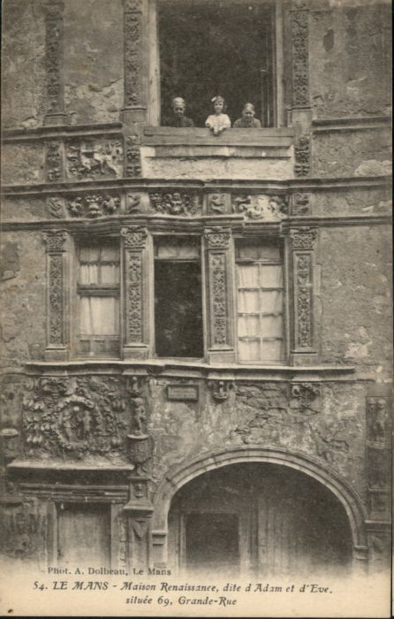 Le Mans Sarthe Le Mans Maison Renaissance Grande Rue