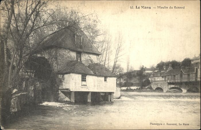 Le Mans Sarthe Le Mans Moulin Renard