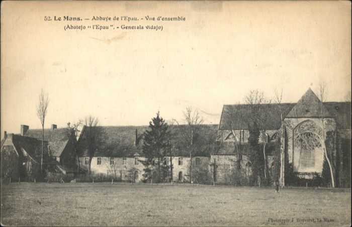Le Mans Sarthe Le Mans Abbaye Epau