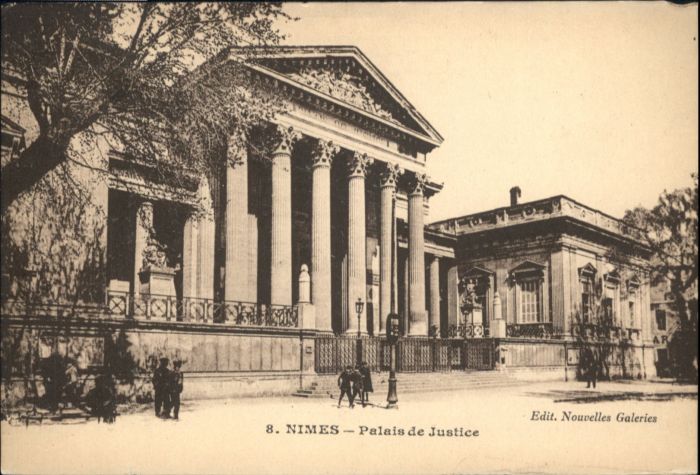 Nimes Palais Justice Justiz
