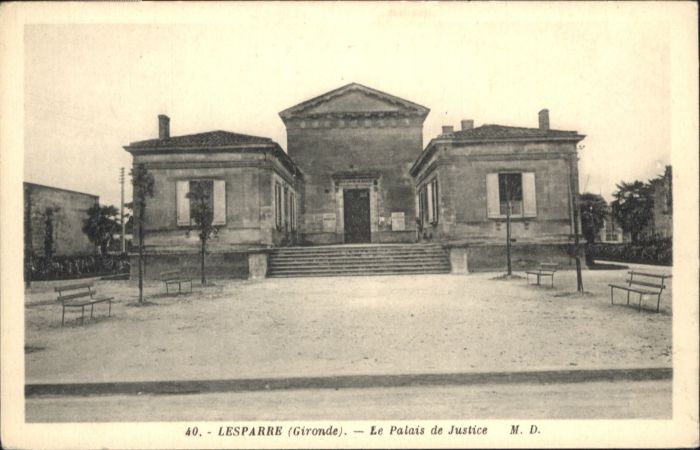 Lesparre-Medoc Palais Justice Justiz