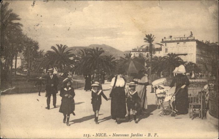 Nice Alpes Maritimes Nice Nouveaux Jardin