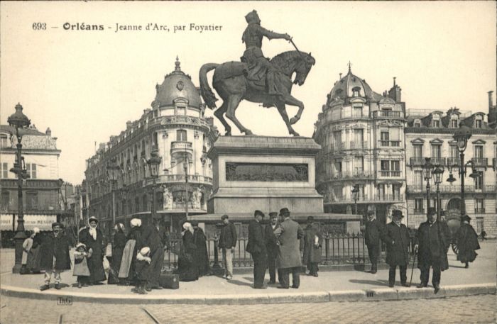 Orleans Loiret Orleans Foyatier Jeanne d_Arc