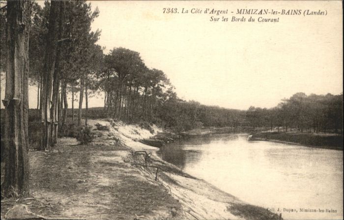 Mimizan Plage Mimizan Bords Courant