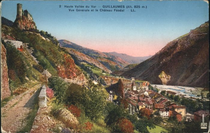 Guillaumes Vallee Var Chateau Feodal