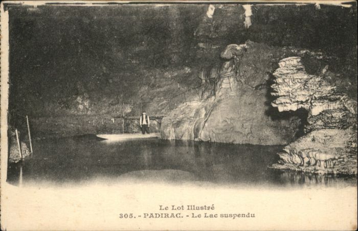 Padirac Höhle Grotte Lac Suspendu