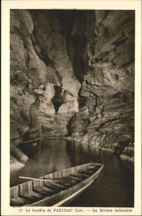 Padirac Höhle Grotte Riviere Inferieure