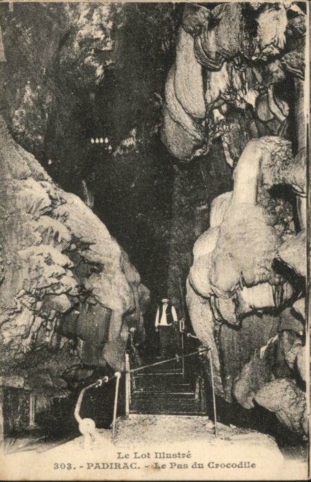 Padirac Höhle Grotte Pas Crocodile