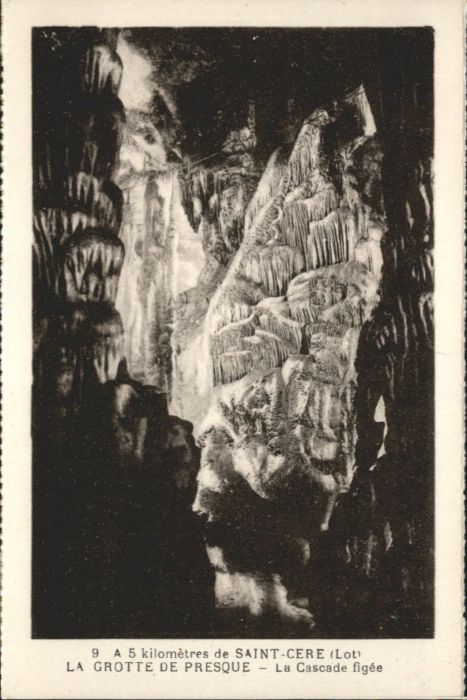 Saint-Cere Höhle Grotte Creche Noel