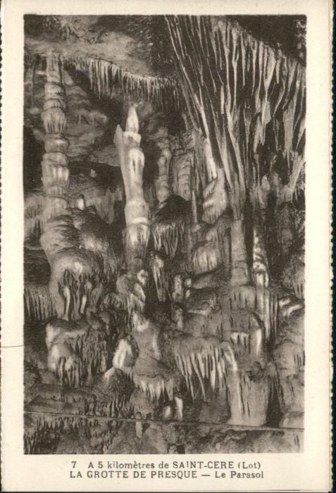 Saint-Cere Höhle Grotte Baldaquin