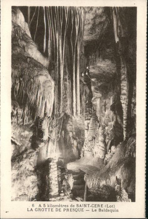 Saint-Cere Höhle Grotte Cierges