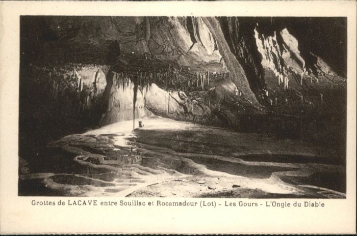 Lacave Lot Höhle Grotte