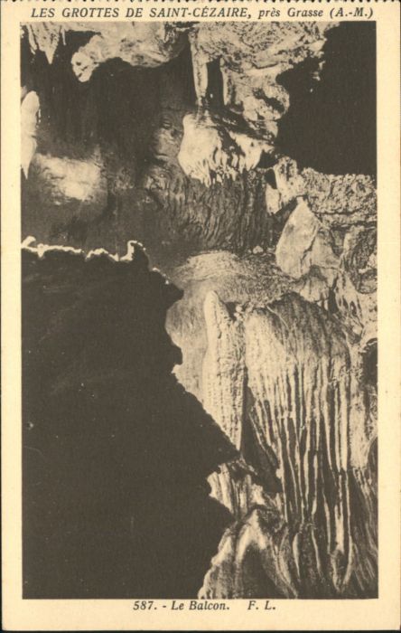 Saint-Cezaire-sur-Siagne Höhle Grotte