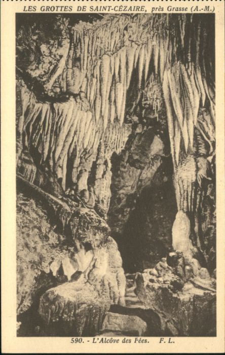 Saint-Cezaire-sur-Siagne Höhle Grotte