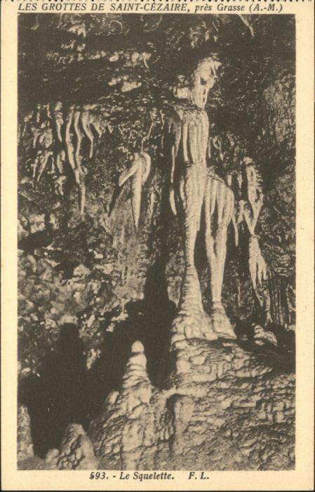 Saint-Cezaire-sur-Siagne Höhle Grotte