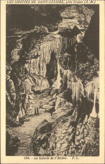 Saint-Cezaire-sur-Siagne Höhle Grotte