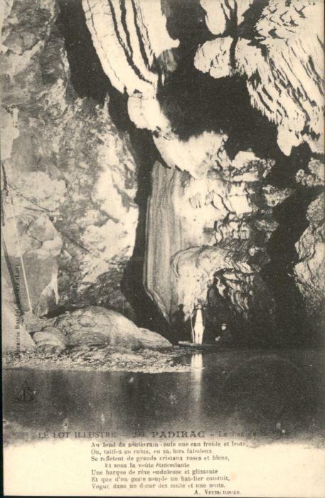 Padirac Höhle Grotte