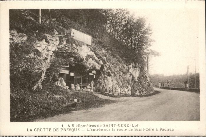 Saint-Cere Grotte Presque Route Padriac