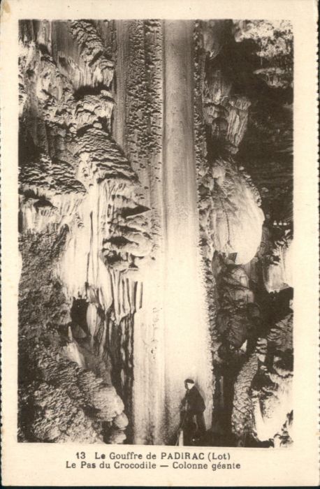 Padirac Höhle Grotte Pas Crocodile