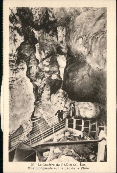 Padirac Höhle Grotte Lac Pluie