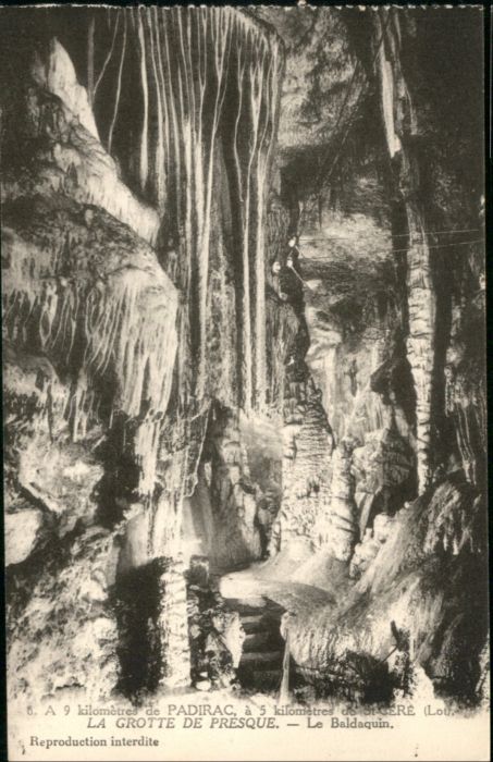Padirac Höhle Grotte Presque