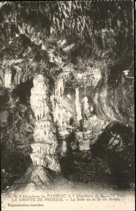 Padirac Höhle Grotte Presque