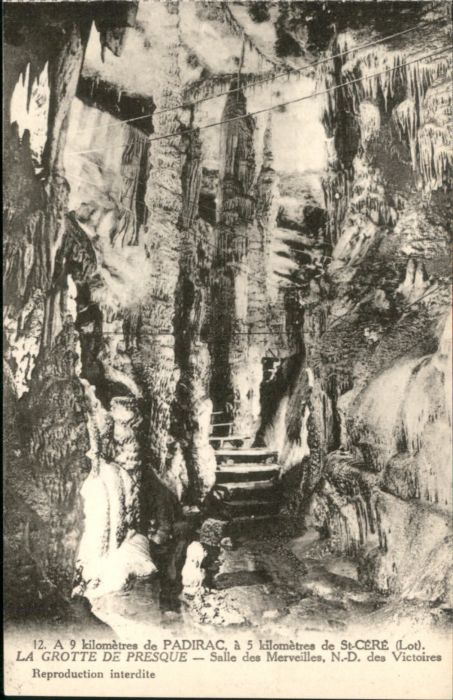 Padirac Höhle Grotte Presque