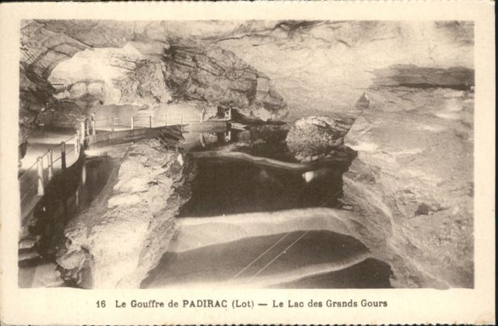 Padirac Höhle Grotte Gouffre