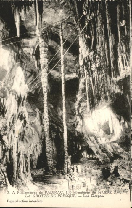 Padirac Höhle Grotte Presque