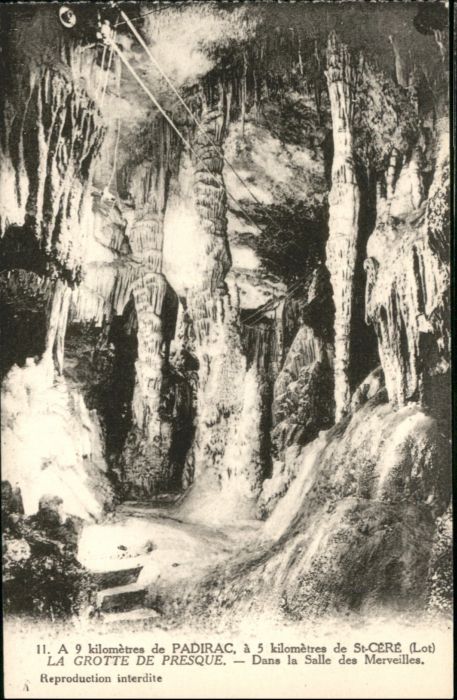 Padirac Höhle Grotte Presque