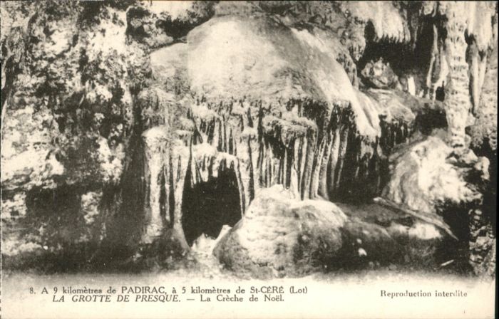 Padirac Höhle Grotte Presque