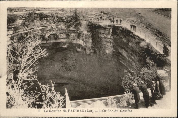 Padirac Höhle Grotte Gouffre