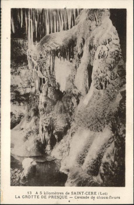 Saint-Cere Höhle Grotte Presque