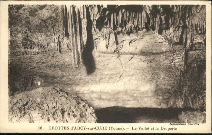 Arcy-sur-Cure Yonne Höhle Grotte
