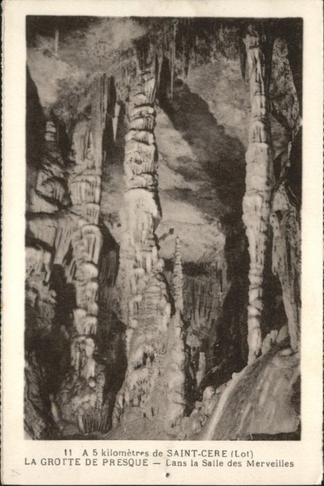 Saint-Cere Höhle Grotte Presque