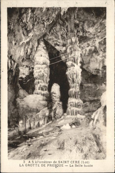 Saint-Cere Höhle Grotte Presque