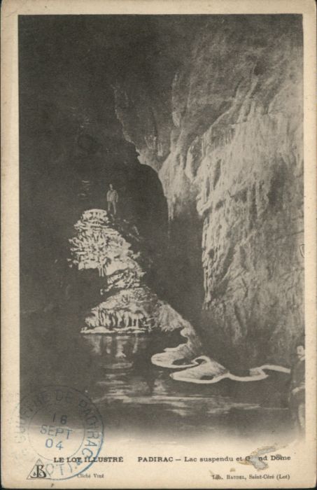 Padirac Höhle Grotte Lac Suspendu