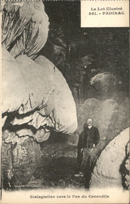 Padirac Höhle Grotte Pas Crocodile